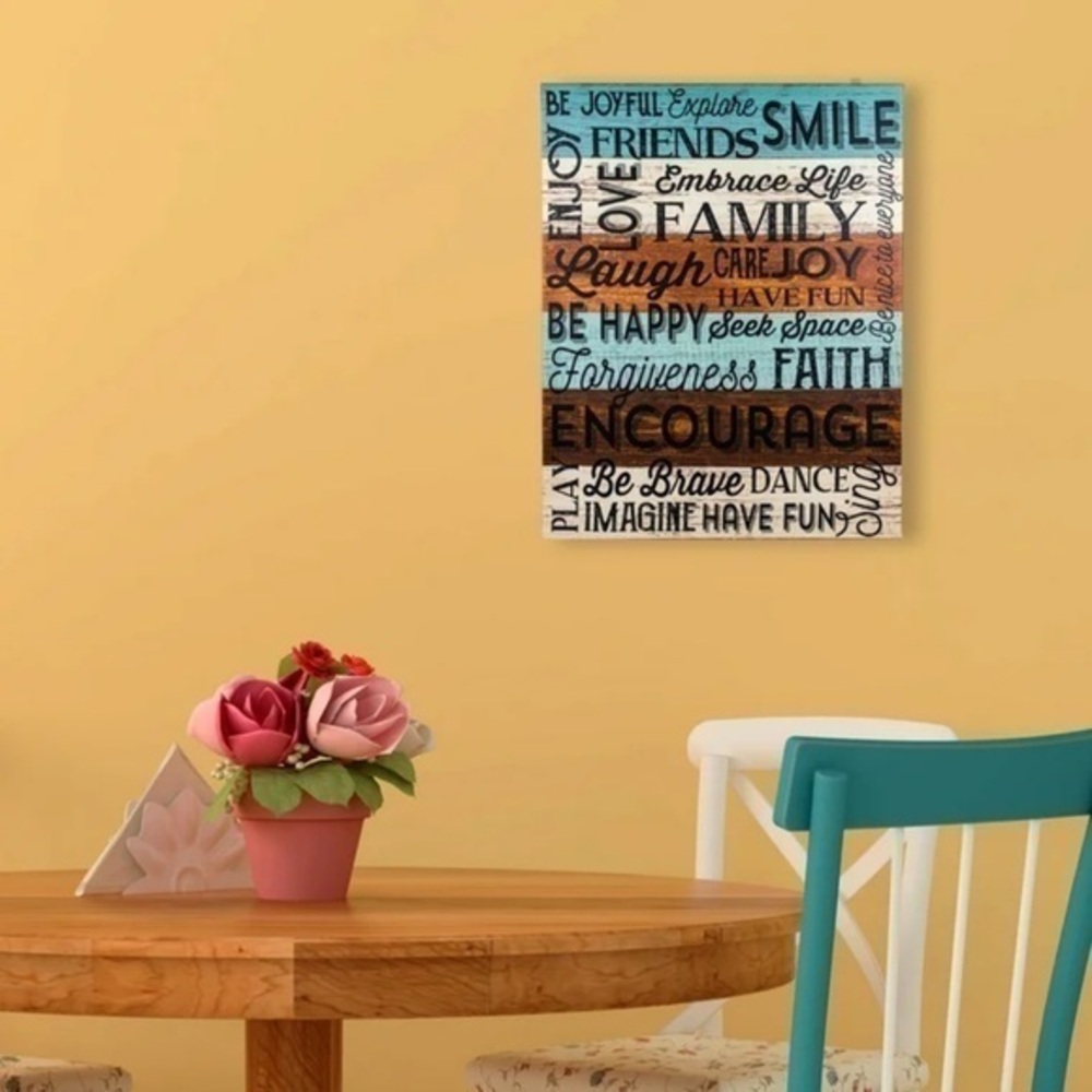 Canvas wall art